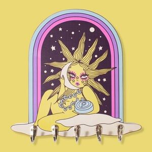 Valfre New Moon Calling Wall Hook